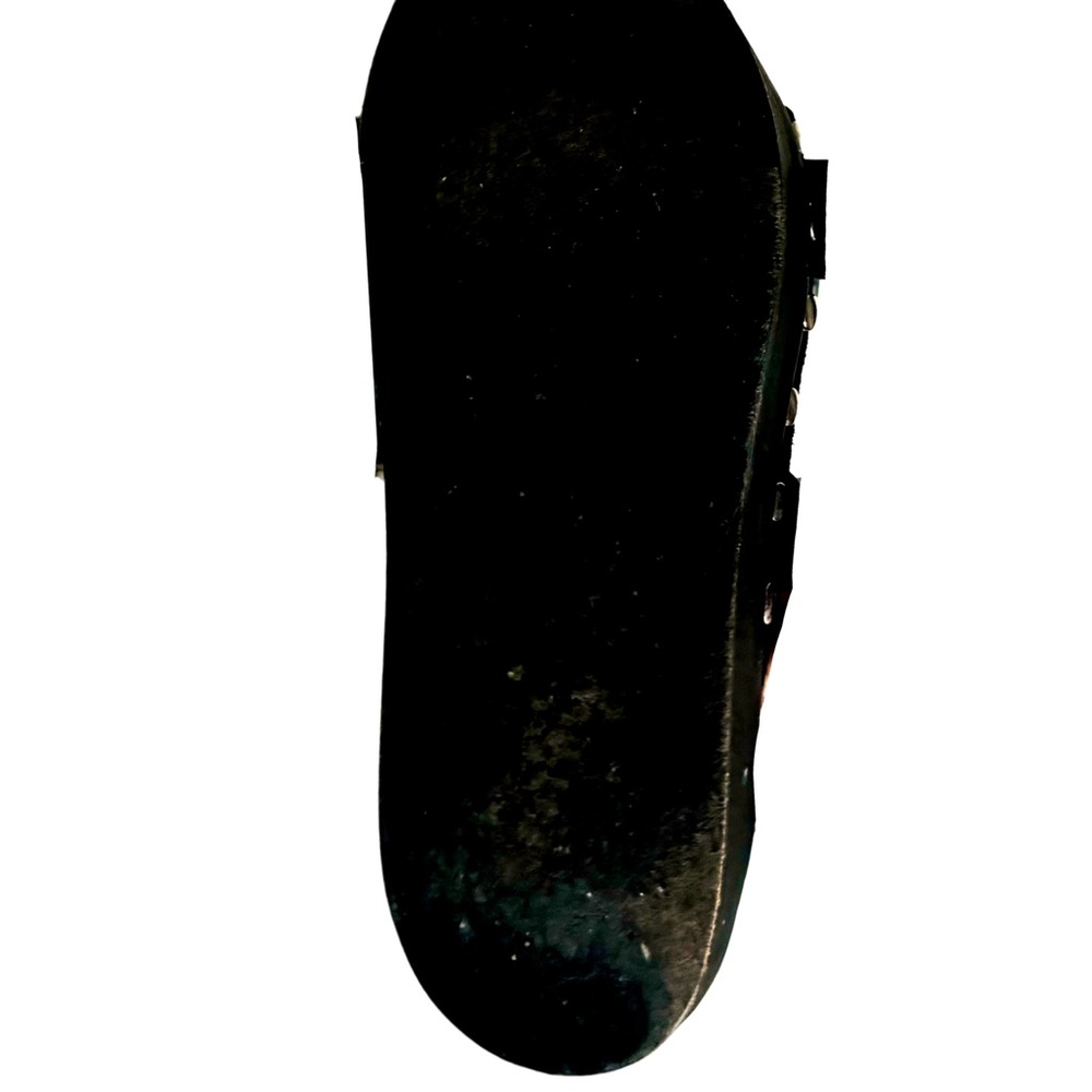ISABEL MARANT suede, rhinestone buckle slides sz9 $149 - Picture 5 of 5